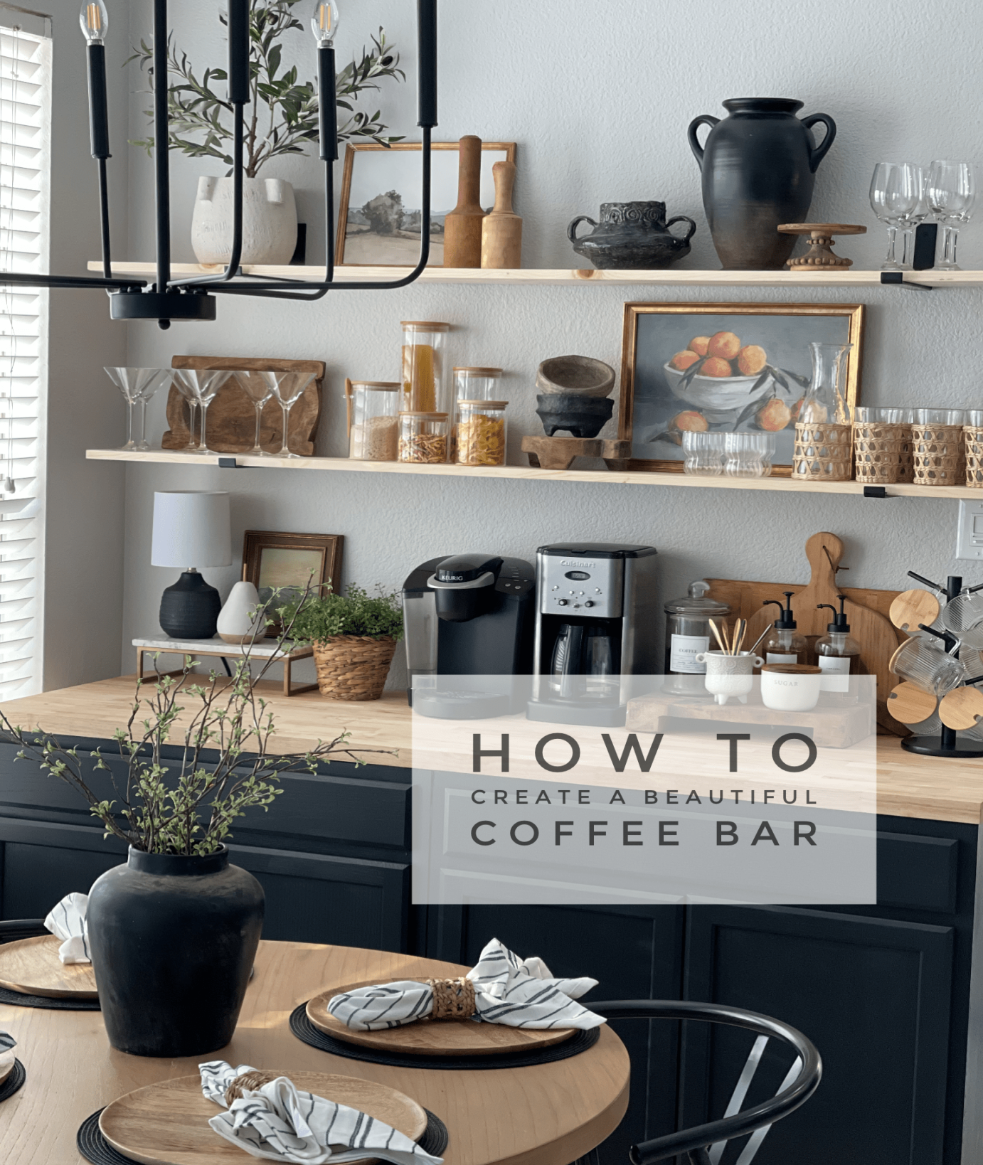 How To Create And Decorate A Beautiful Coffee Bar Hip & Humble Style How To Create And Decorate A Beautiful Coffee Bar Hip & Humble Style