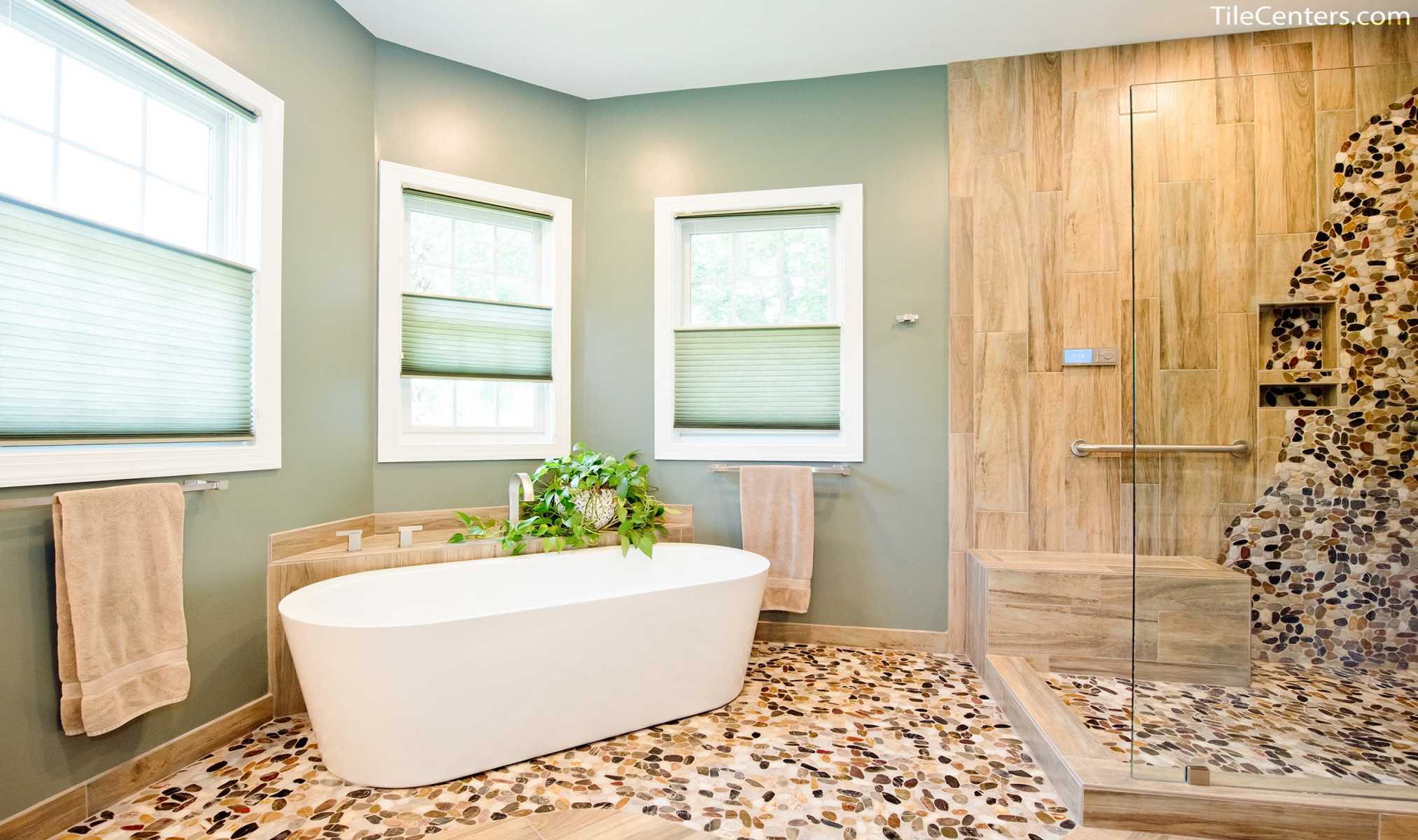 Natural Master Bathroom Remodel - Gallery & Design Ideas Natural Master Bathroom Remodel - Gallery & Design Ideas