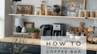How To Create And Decorate A Beautiful Coffee Bar * Hip & Humble Style